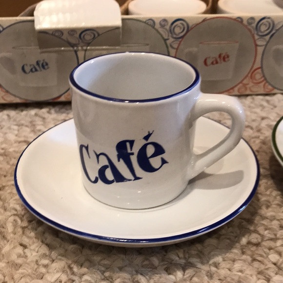 Espresso Cups & Saucers - Picture 5 of 6